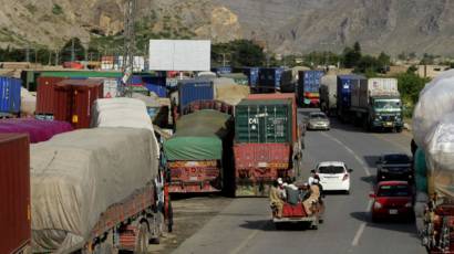 2,000 Afghan cargoes stuck