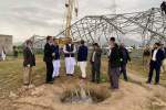 More electricity transmission towers damaged due to clashes in North of Afghanistan