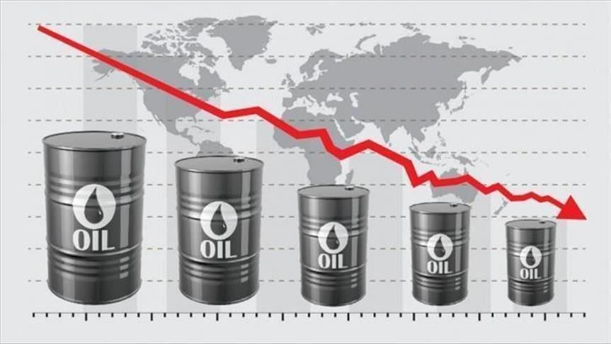 Oil prices down with weak demand, rising supply glut