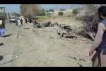 aftermath of complex attack Shinwari district building