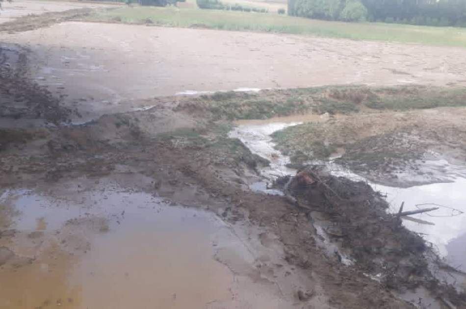 The flood in Faryab killed one person and caused huge financial losses