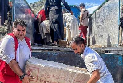 گزارش تصویری/ امدادرسانی هلال احمر جمهوری اسلامی ایران در مناطق زلزله زده پکتیکا  