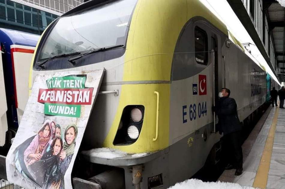 Turkish charity train left for Afghanistan