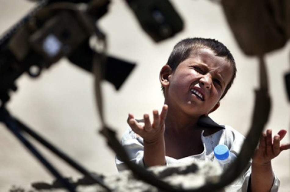 Concern of the United Nations about the conditions of children in war-torn areas