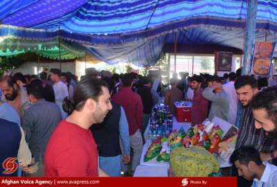 Holding an exhibition of domestic products in Kabul  