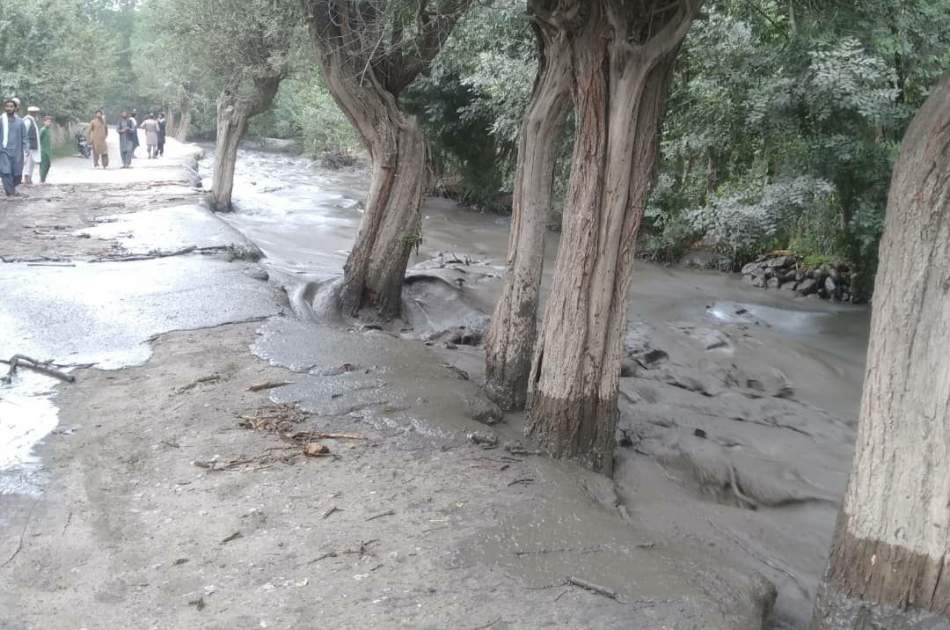 سرازیر شدن سیلاب در ولسوالی سیاه‌گرد پروان خسارات هنگفت مالی برجای گذاشت