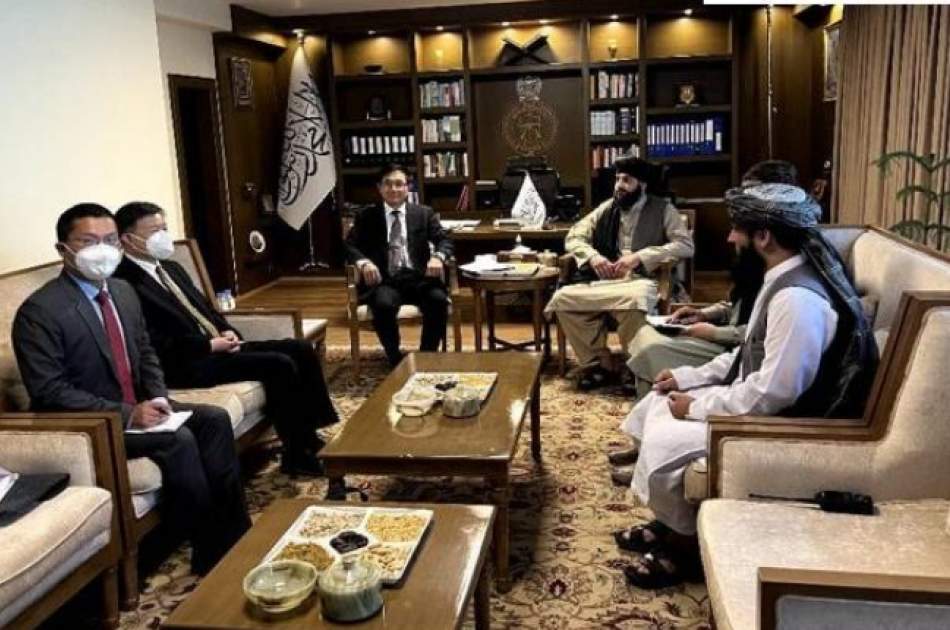 Mawlavi Mohammad Yaqoob Mujahid Meets China Special Envoy