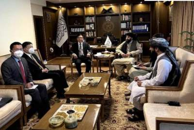 Mawlavi Mohammad Yaqoob Mujahid Meets China Special Envoy