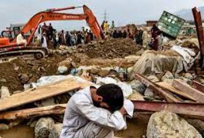 Flash flood in Parwan province