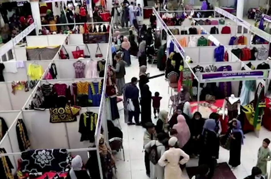 Women’s handicraft exhibition in Balkh