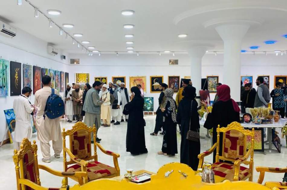 Artworks exhibition in Herat