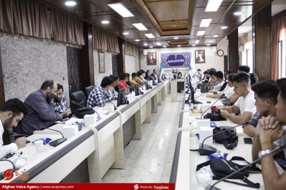 Appreciation of Afghan students who won medals in the first Olympiad of international students of Iranian universities by Islamic Azad University of Tehran