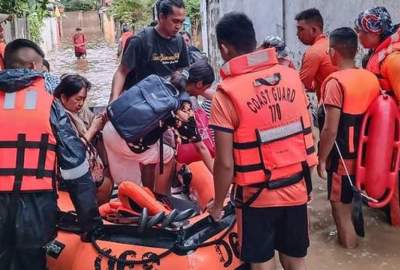 The typhoon left 170 dead and injured in the Philippines