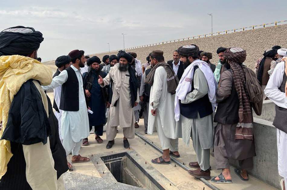 Baradar visits Kamal Khan Dam