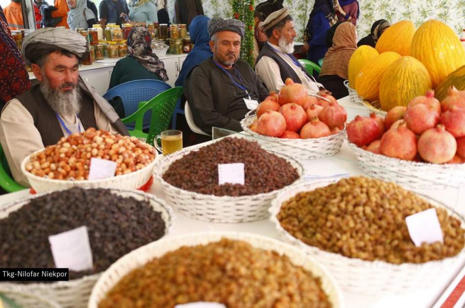 محصولات افغانستان در نمایشگاه هند به نمایش گذاشته شد