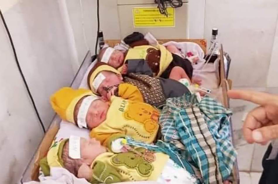 Quadruplets were born in Laghman