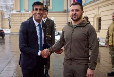 UK’s Prime Minister Rishi Sunak visits Ukraine