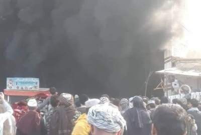 Fire in Faryab