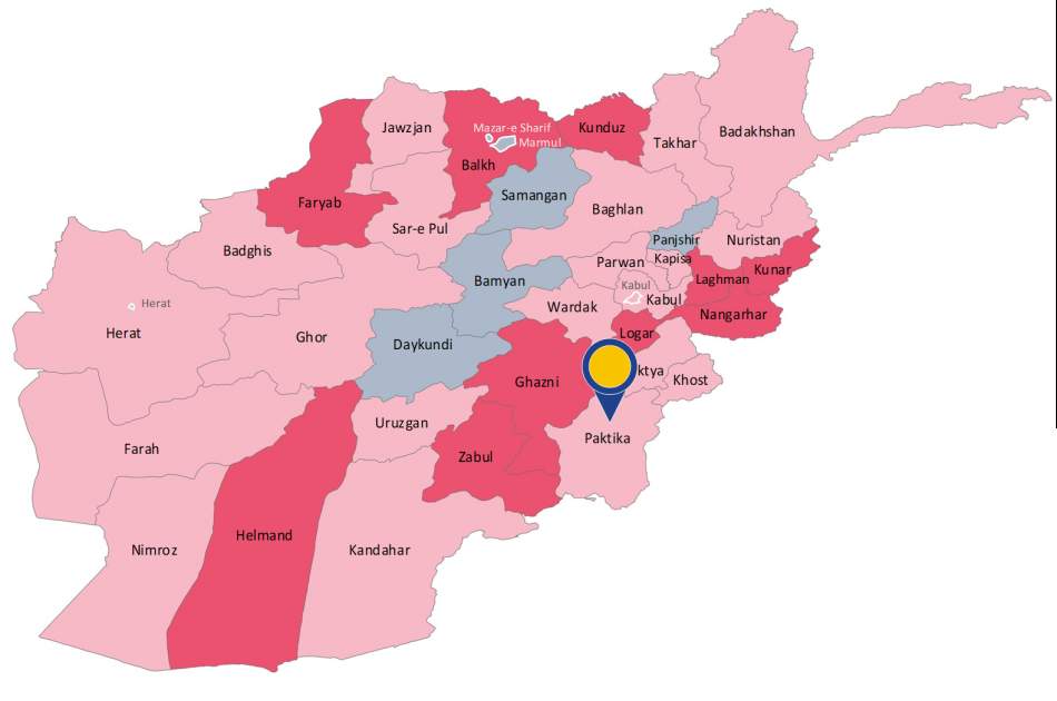 8 People Arrested in Paktika and Nangarhar