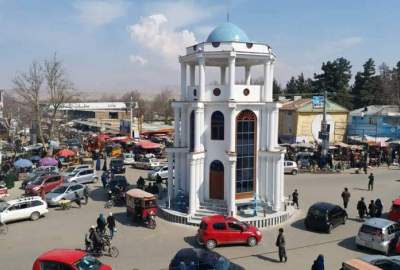 An explosion occurred in front of the Takhar province