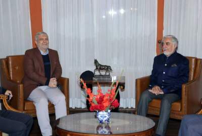 Dr. Abdullah Abdullah met with Hassan Kazemi Qomi in Kabul