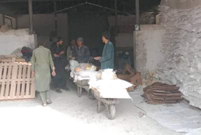 Needy Families Receive Food Aid in Nangarhar