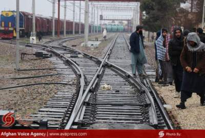 گزارش تصویری/ ترانزیت کالا بین افغانستان و ازبکستان از سرگرفته شد  <img src="https://cdn.avapress.net/images/picture_icon.png" width="16" height="16" border="0" align="top">