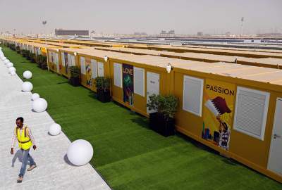 Qatar donates 10,000 mobile homes