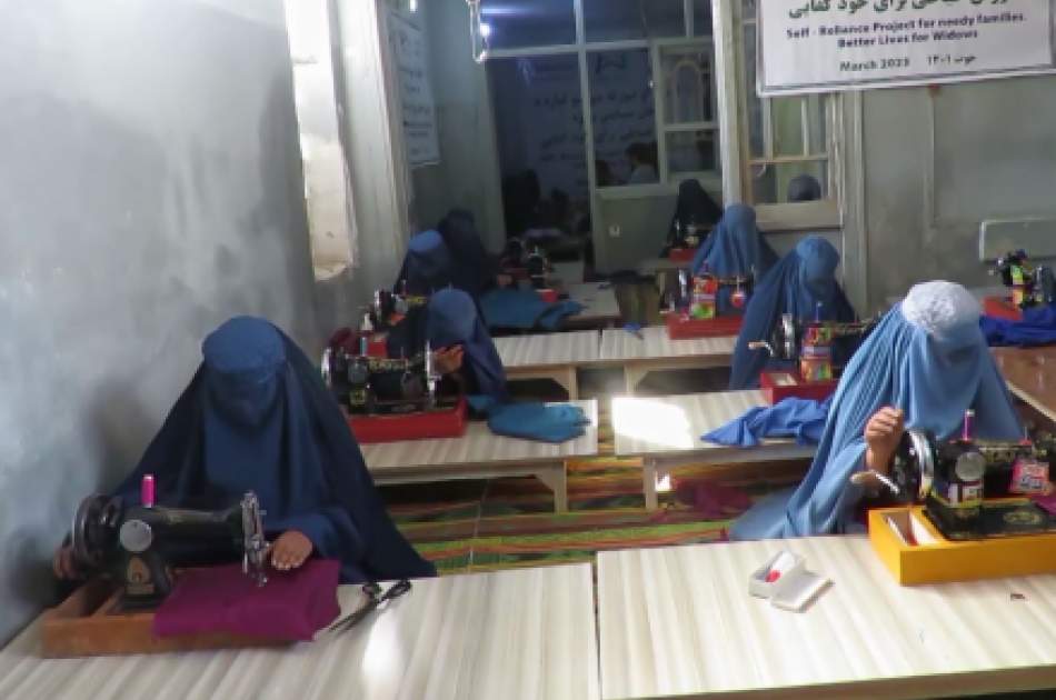 Girls in Nangarhar Taking Up Tailoring