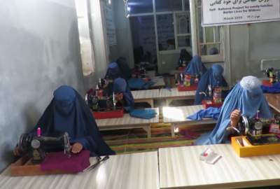 Girls in Nangarhar Taking Up Tailoring