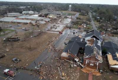 The storm in America killed 26 people and cut off electricity to 530,000 homes