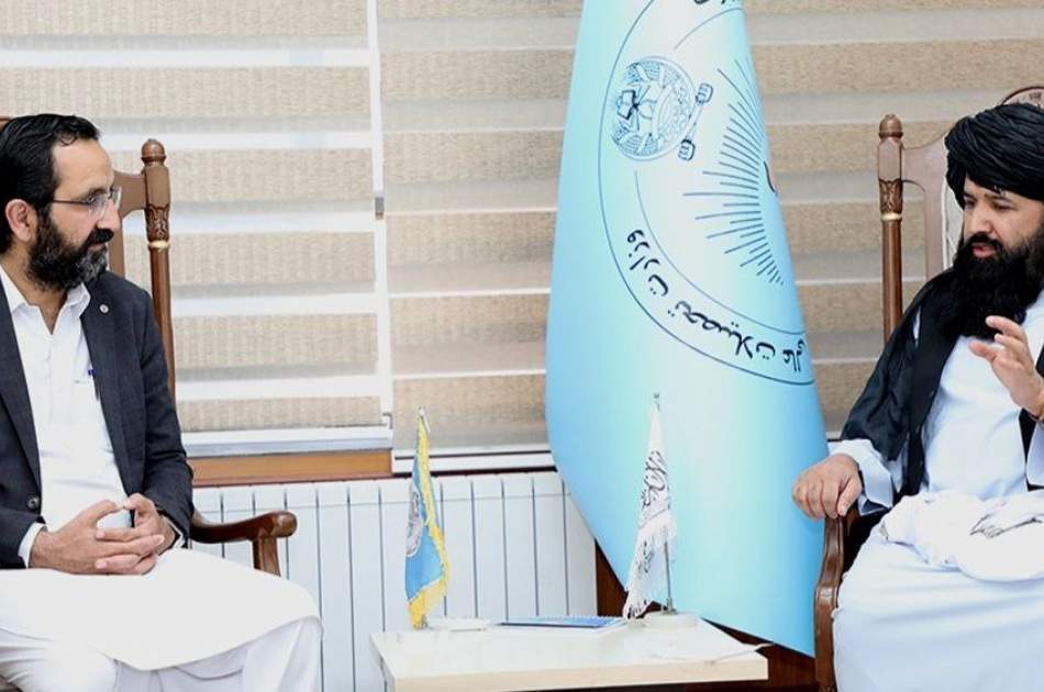 Acting Minister of Higher Education met with the Ambassador of Pakistan in Kabul