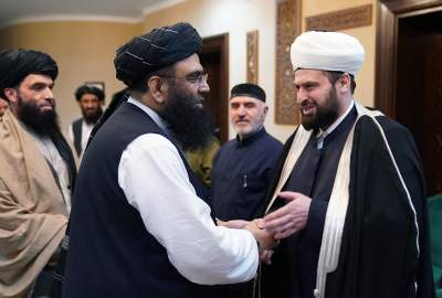 Political deputy PM meets delegation of Russian Muslim scholars