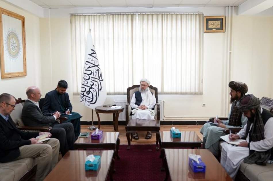 Hanafi meets the Head of delegation of the International Committee of the Red Cross