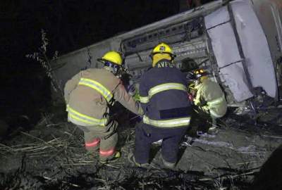 18 people died in a bus crash in Mexico