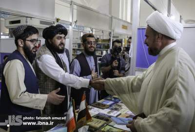 گزارش تصویری/ بازدید هیئت امارت اسلامی افغانستان از نمایشگاه بین‌المللی کتاب تهران  