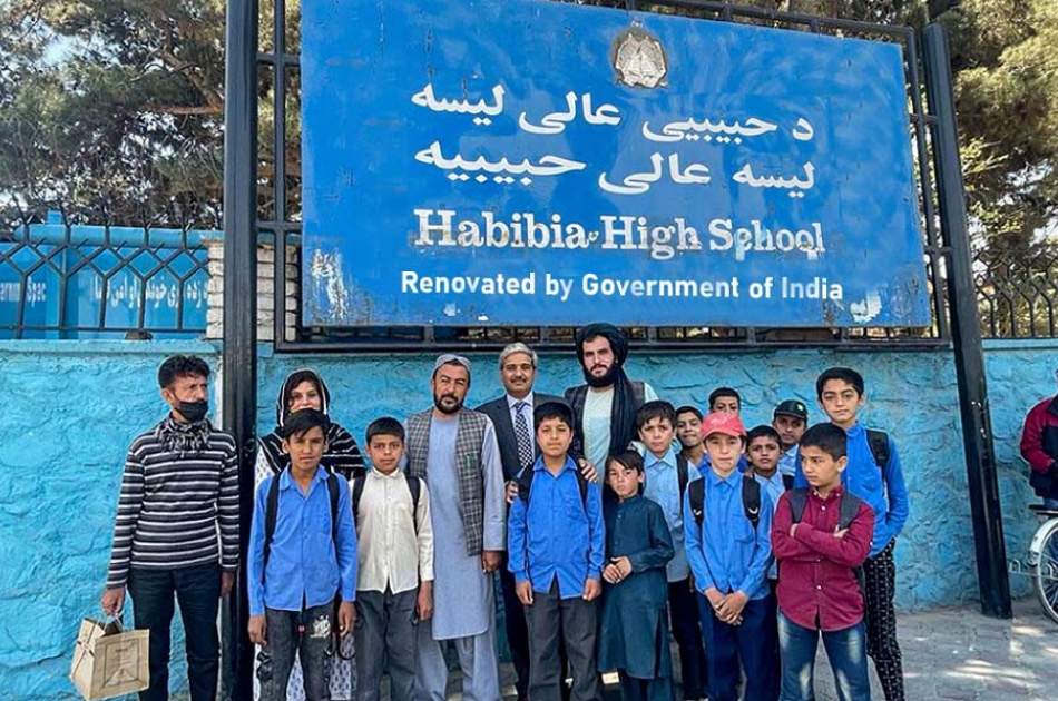 India sends more aid to a High School in Kabul