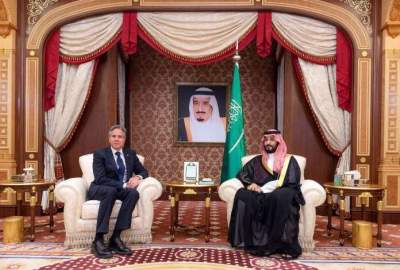 Antony Blinken meets Crown Prince Mohammad bin Salman in Saudi Arabia