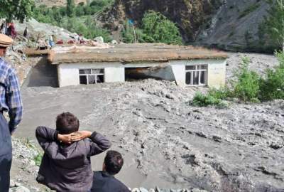 په بدخشان کې سېلاب درې تنه ټپيان کړي او ډېر مالي زيانونه يې اړولي دي