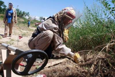 Mine Explosion in Wardak, Afghanistan