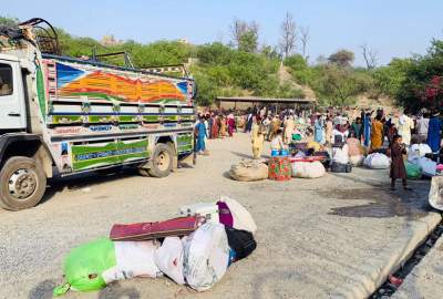 Afghan families return to the country from Pakistan