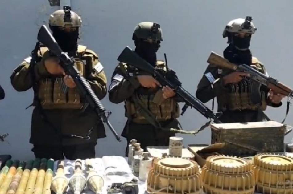 Weapons, Ammunition Seized by IEA Forces in Paktika