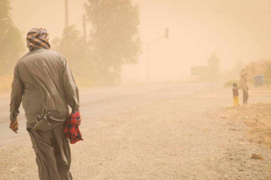 The dust storm in Sistan province of Iran has affected half a million people