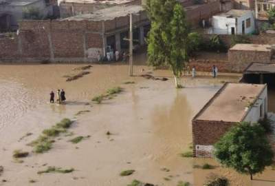 ده‌ها روستا در پاکستان به زیر آب رفت