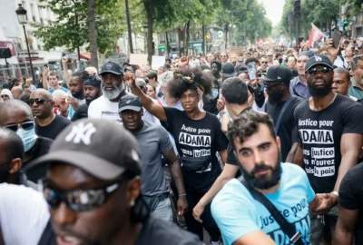 France ban protest against police violence