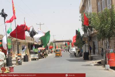 Photo reportage/ Muharram days and raising of mourning flags in Herat city  <img src="https://cdn.avapress.net/images/picture_icon.png" width="16" height="16" border="0" align="top">