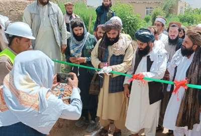 Shakh Qand irrigation canal inaugurated in Logar, Afghanistan