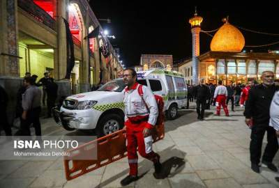 ویدئو/ چگونگی حمله تروریستی به زیارتگاه شاهچراغ(ع) ایران و دستگیری حمله کننده  <img src="https://cdn.avapress.net/images/video_icon.png" width="16" height="16" border="0" align="top">