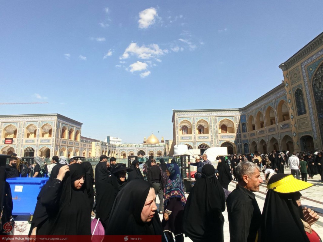 گزارش تصویری / حضور پرشور بانوان زائر در صحن حضرت فاطمه زهرا(س) حرم مطهر امام علی(ع)  <img src="https://cdn.avapress.net/images/video_icon.png" width="16" height="16" border="0" align="top">