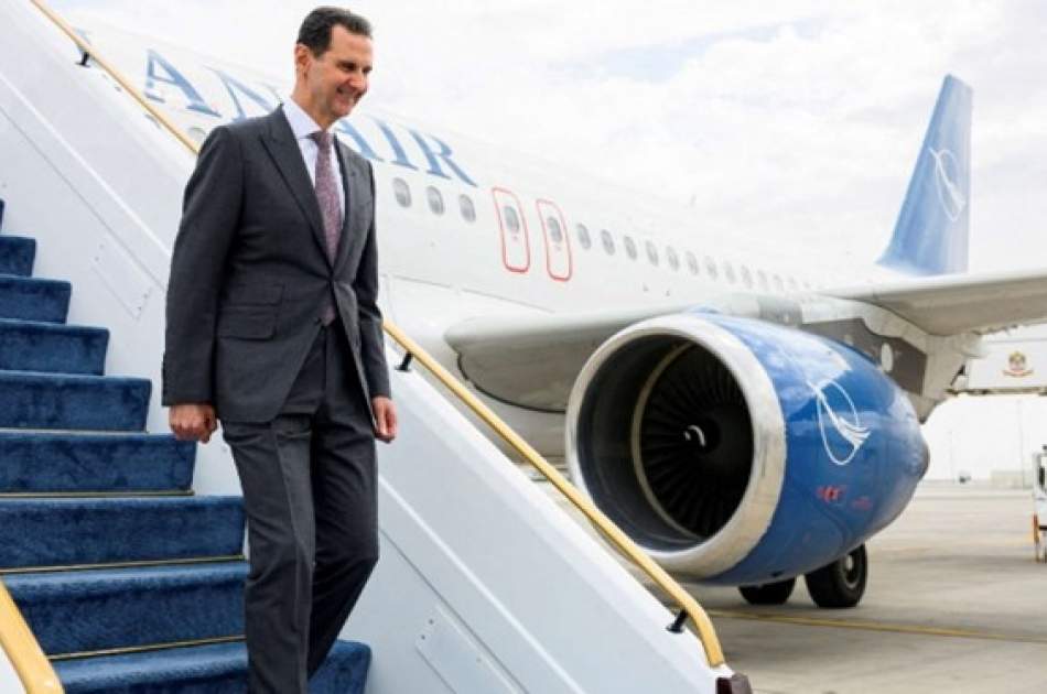 Bashar Assad entered China